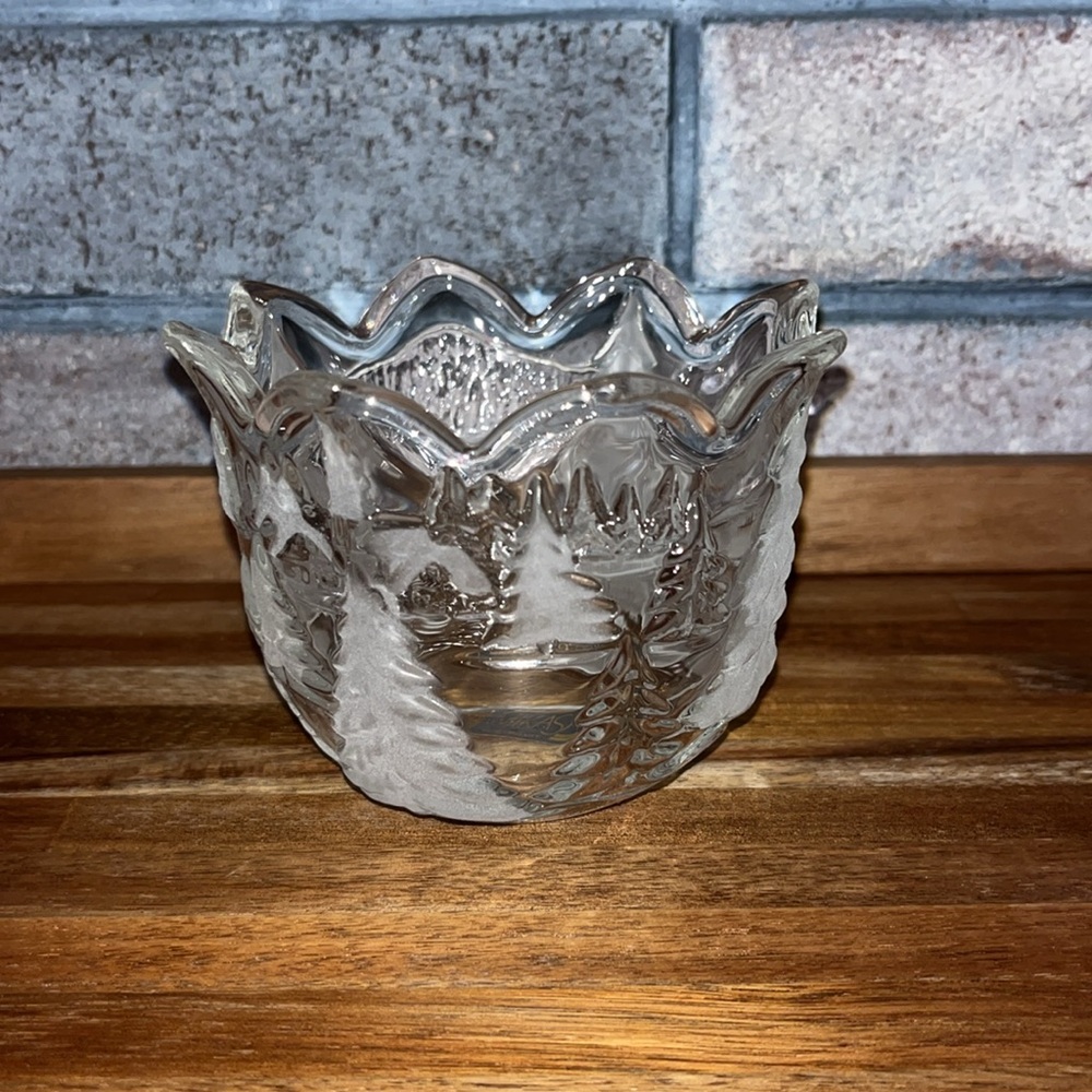 VINTAGE MIKASA west Germany christmas candle holder